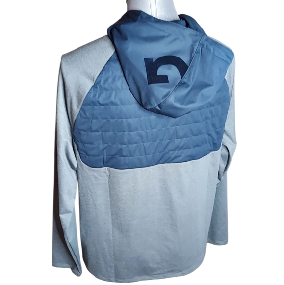 G/FORE Blue and Gray Performance Jacket - Picture 14 of 16